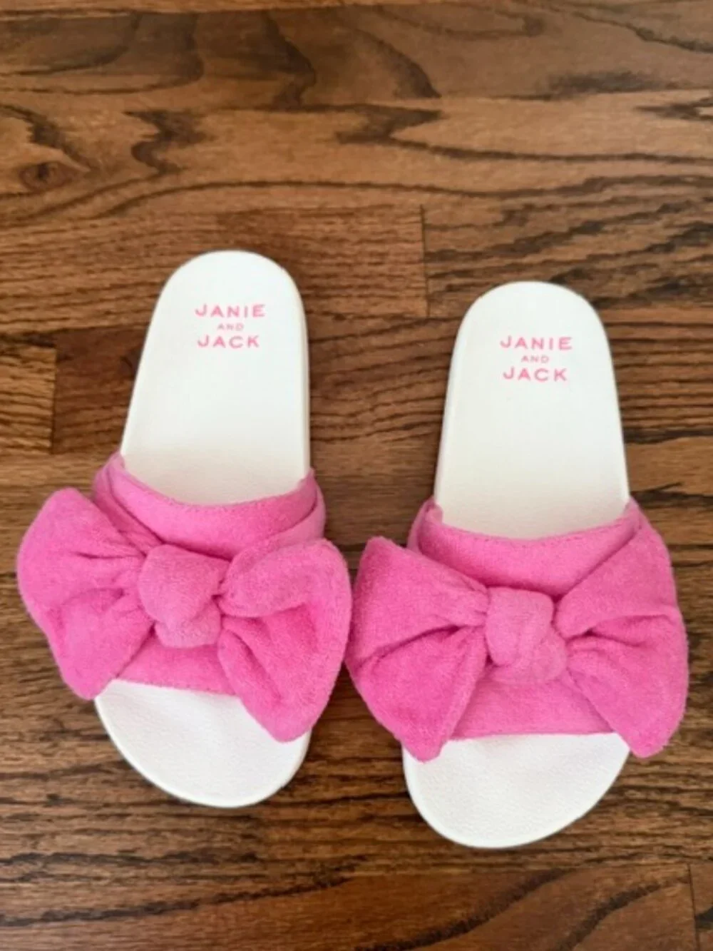 Janie and Jack Terry Bow Pool Slide NWOT